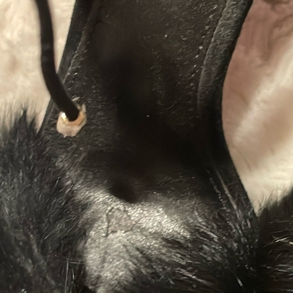 Michael Kors Rabbit Fur Heels - SIZE: 6 - Picture 6 of 7